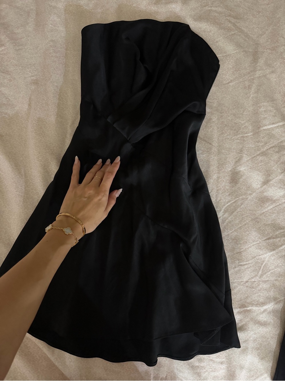 ASOS design Strapless Black Women’s Cocktail Dress